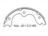 Brake Shoe Set:NN2076