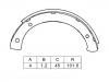 Brake Shoe Set:K6615