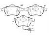 Brake Pad Set:1 133 445