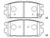 Brake Pad Set:58302-H1A00