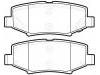 Brake Pad Set:68003776AA