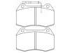 Brake Pad Set:70000912