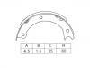 Brake Shoe Set:36160-T1025