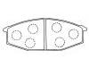 Brake Pad Set:41060-91255