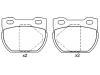 Brake Pad Set:SFP000280