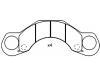 Brake Pad Set:150428