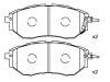 Brake Pad Set:26296-AG000