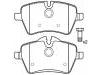 Brake Pad Set:34 11 6 770 251