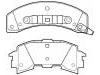 Brake Pad Set:12300238